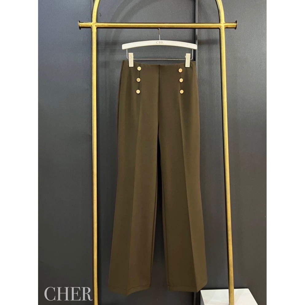 CELANA CHER KULOT BUTTON  HIGH WAIST PREMIUM IMPORT BANGKOK