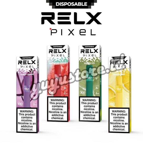 Relx Pixel Disposable Pods Pro Ceramic Original - Semua Rasa