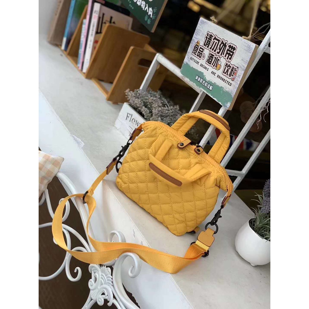 Tas selempang PUFFY 2in1 style Light Weight Waterproof Handbag Cloth Shoulder Casual Bags Women Female Messenger bag