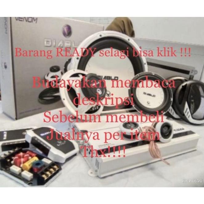 Hot Promo  Paket Audio Venom U/ Semua Mobil Sound Quality / Item