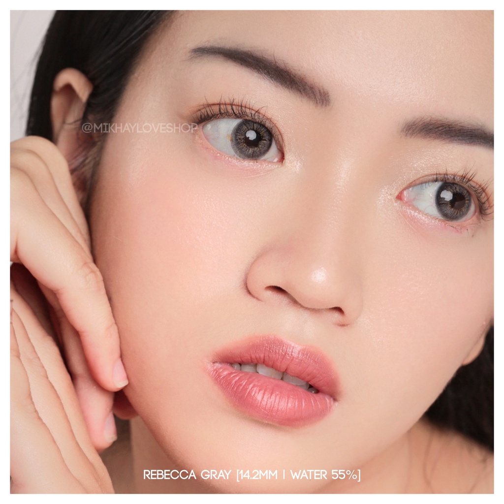 MIKHAYLOVESHOP Softlens Rebecca Gray | Kittykawaii