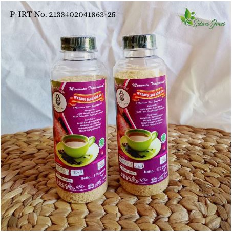 MINUMAN JAHE MERAH INSTAN BUBUK 175 GRAM SUDAH PIRT. RIENS COLLECTIONS