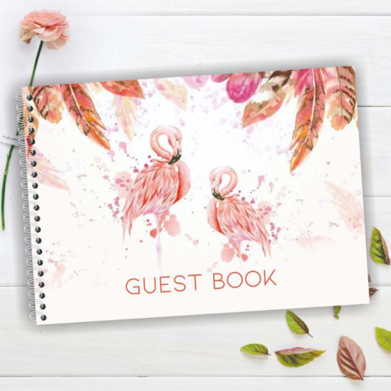 

READY Guest book buku tamu pesta pernikahan hard cover GB-17