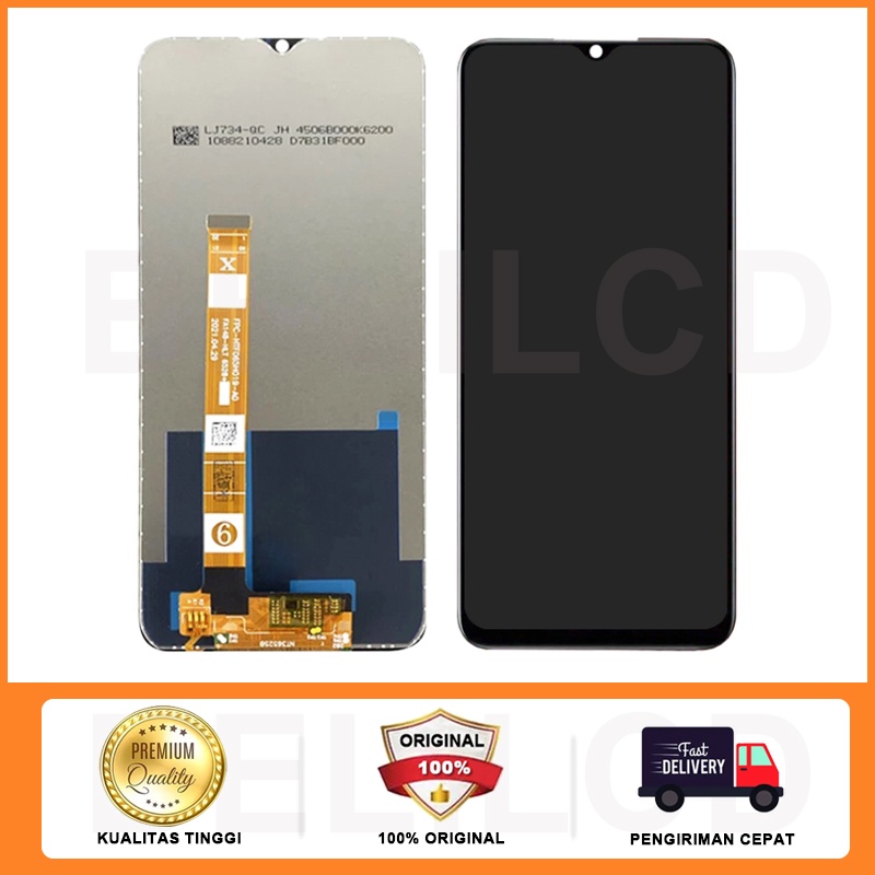 [ORIGINAL] LCD REALME C3 5 5i / OPPO A5 A9 2020 A31 Fullset Touchscreen ORI Touch Screen Bagian Digitizer Layar Sentuh Versi Tinggi