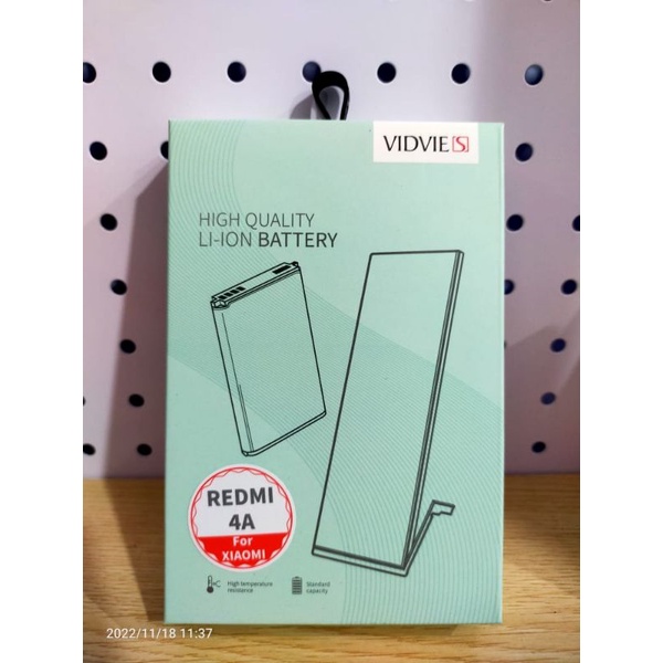 BATERAI VIDVIE-S XIAOMI REDMI 4A/BN30