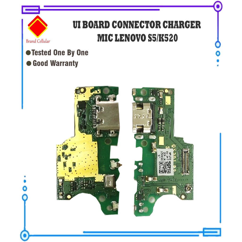 UI BOARD - CONNECTOR CHARGE - MIC LENOVO S5 - K520