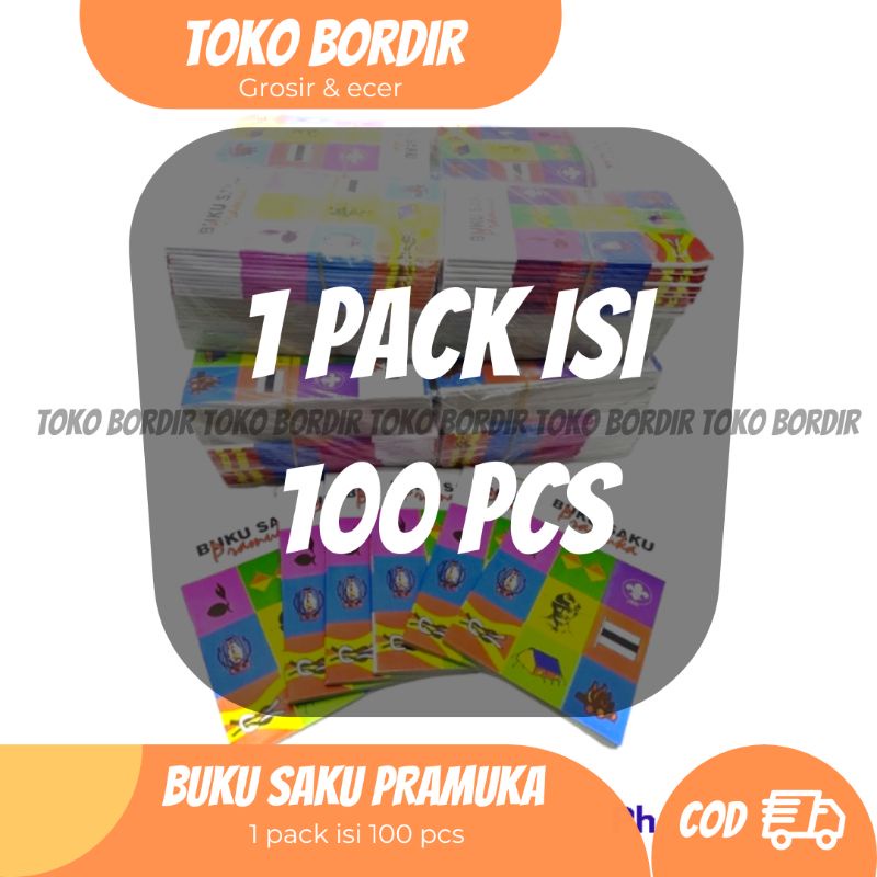 

1 pack buku saku Pramuka isi 100 biji