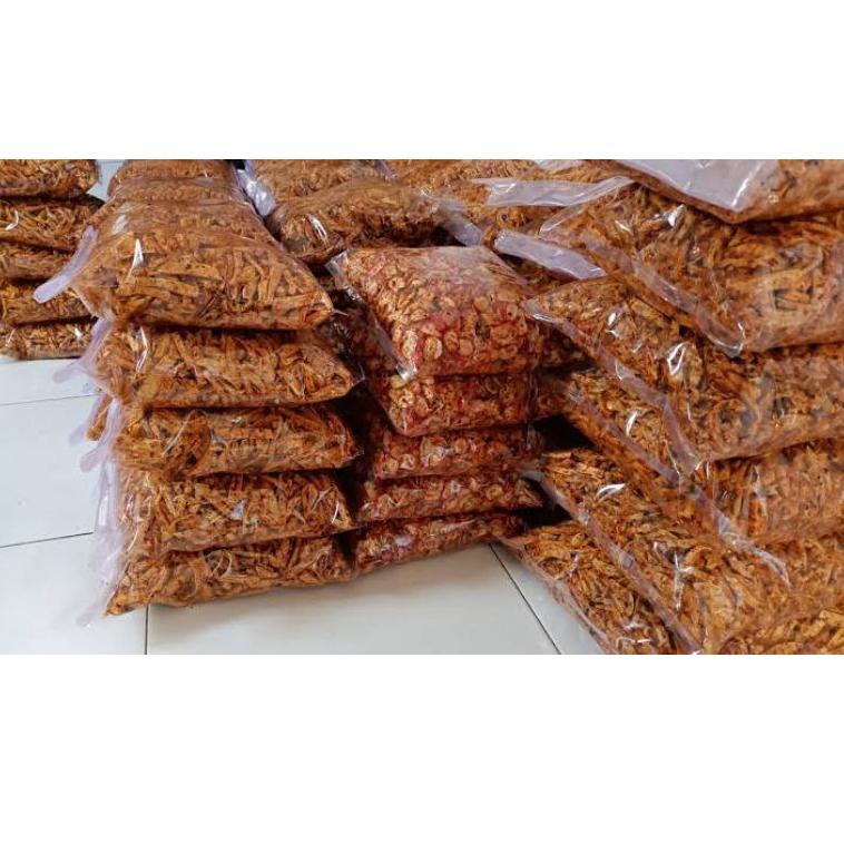

⇳ [1000gr/1kg] cemilan pedas keripik kaca beling/makaroni pedas daun jeruk/basreng/mawar/sebring ㅰ