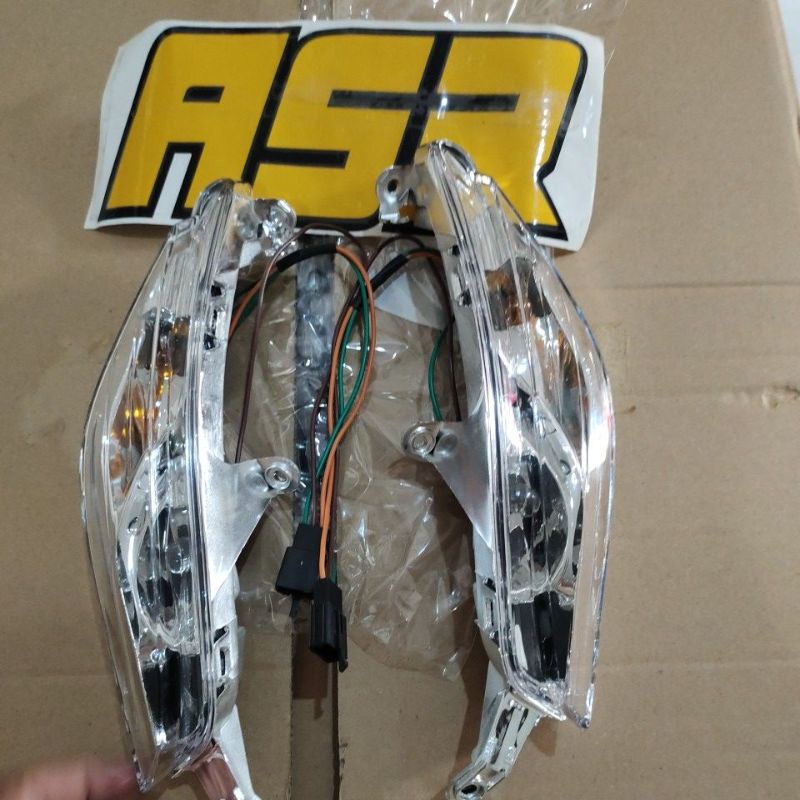 lampu Sen depan jupiter mx new 135 kanan kiri sepasang