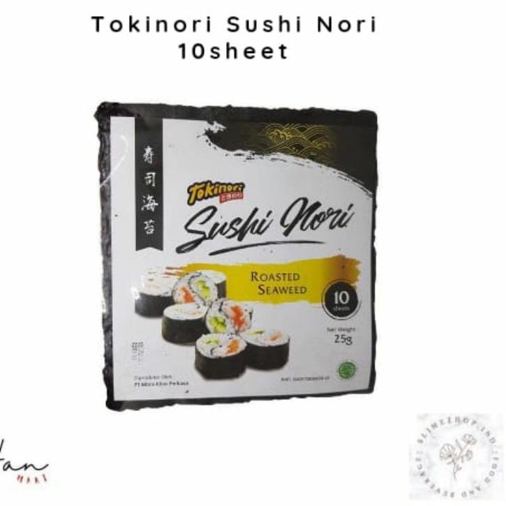 

➥ TOKINORI SUSHI NORI 10SHEETS /50SHEETS ニ