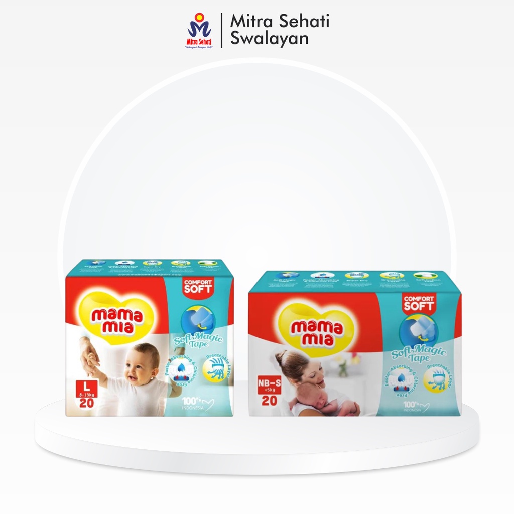 MAMAMIA SOFT MAGIC L20, NEW BORN S20 - Mitra Sehati Swalayan