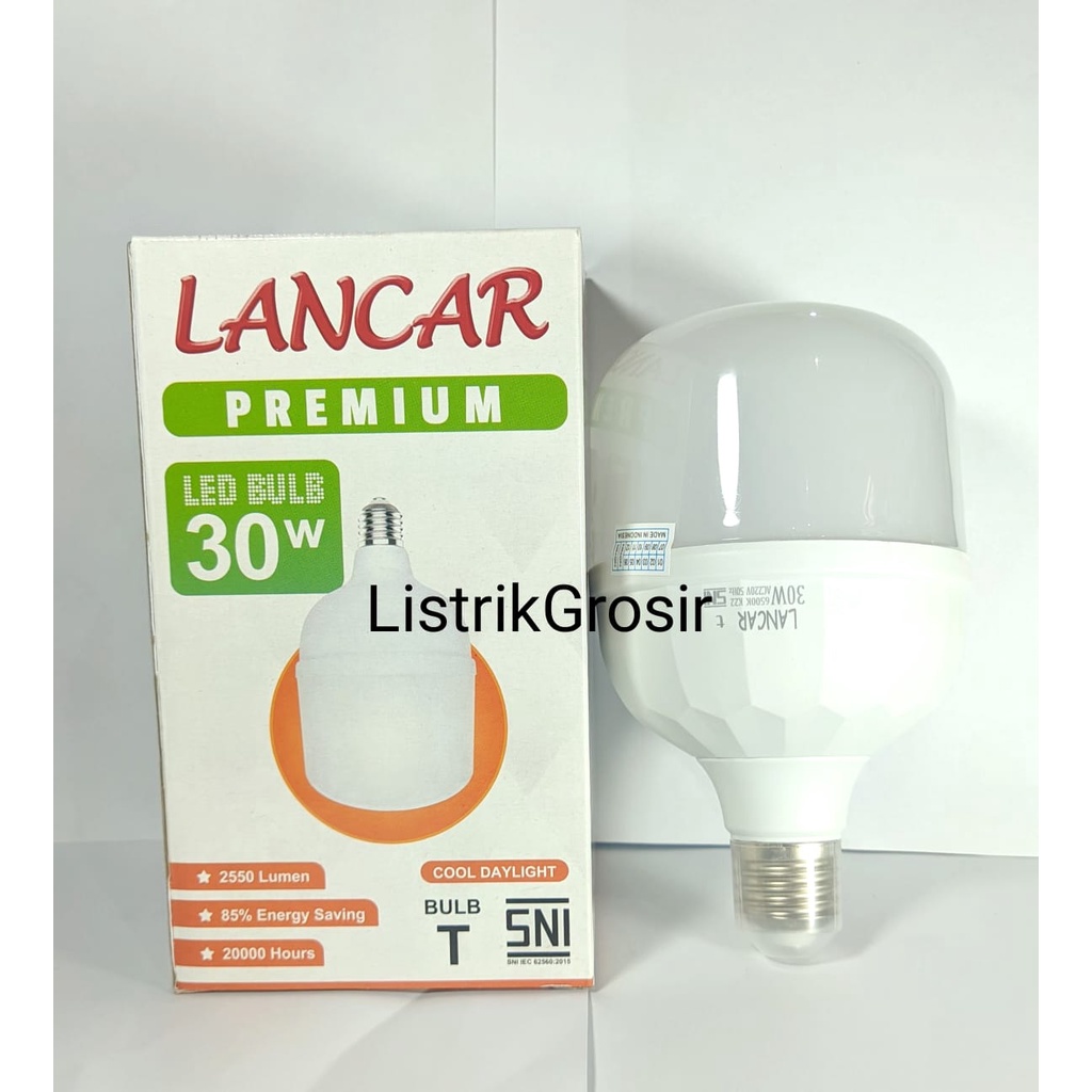 Capsule Lampu Led LANCAR PREMIUM 5w 10w 15w 20w 30 w 40Watt 50w 60 Watt Kapsul