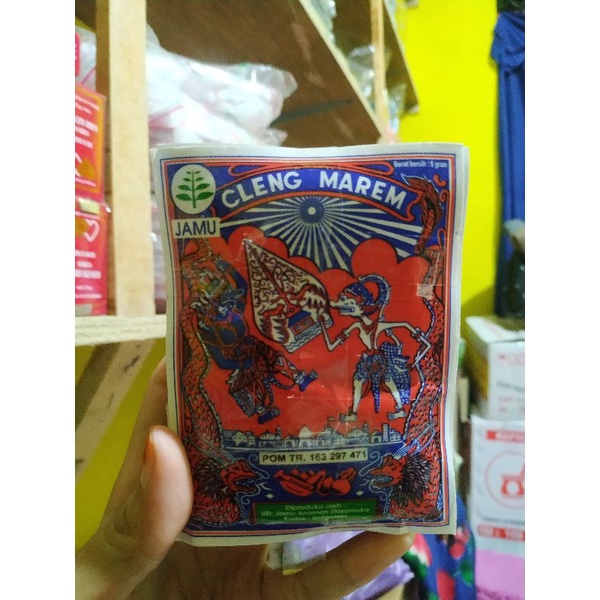 

Cleng Marem Jamu Cap Wayang isi 20