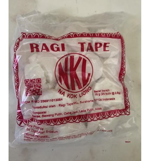 

➣ RAGI TAPE NKL( NA KOK LIONG ) 70 gram ❦