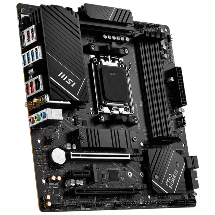 MSI PRO B650M-A WIFI Motherboard AMD B650 AM5 DDR5 mATX