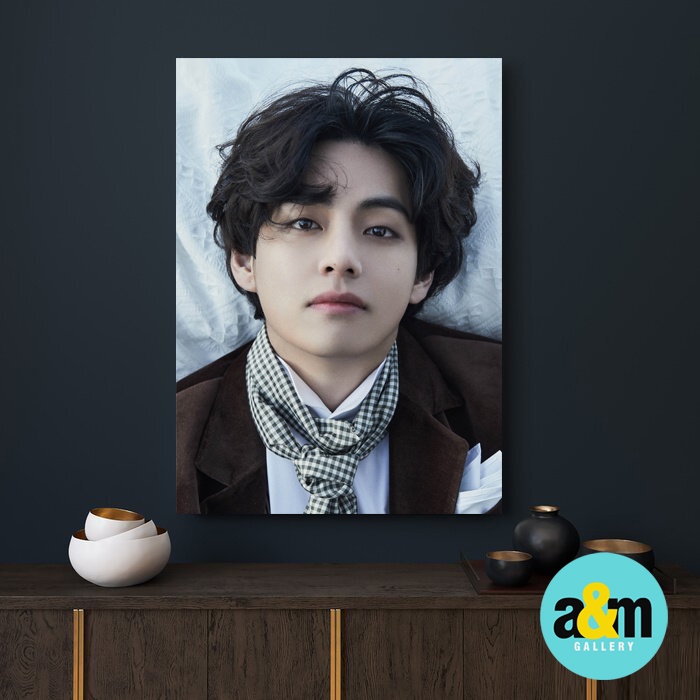 Poster Kayu KIM TAEHYUNG V BTS VEATIFUL DAYS Edition I Hiasan Dinding Dekorasi Kamar I Poster Kayu K-POP Dekorasi Kamar - A&amp;M