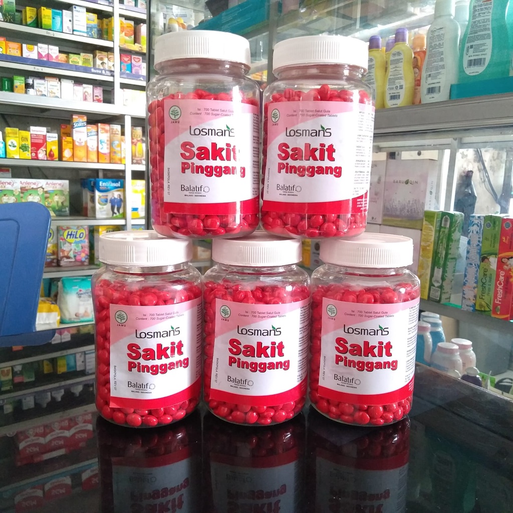 LOSMANS SAKIT PINGGANG BALATIF obat sakit pinggang 1botol @700 TAB