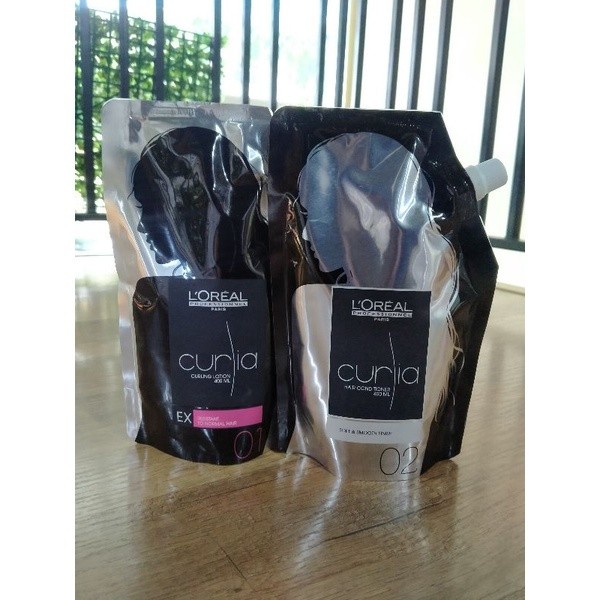 OBAT KERITING RAMBUT LOREAL CURLIA 400ML / PENGERITING RAMBUT LOREAL