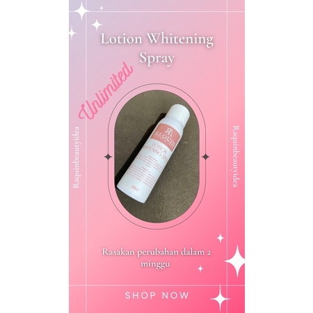 LOTION WHITENING SPRAY