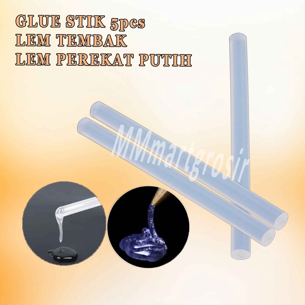 GLUE STIK / Lem Tembak / Lem Perekat Putih / Lem Bakar 5pcs