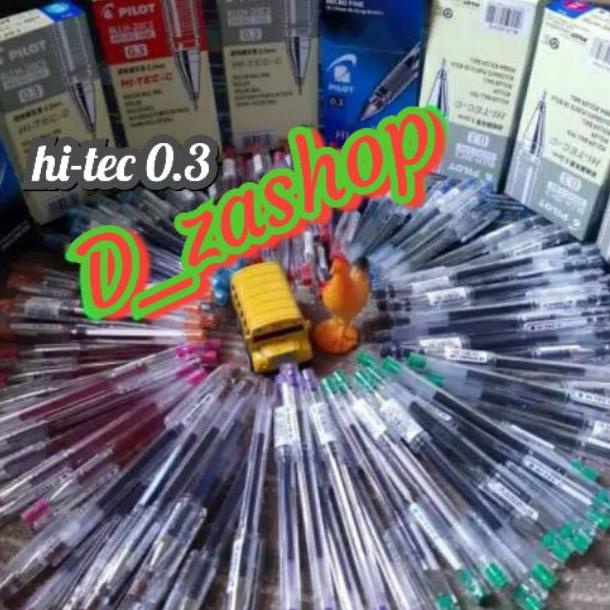 

㍻ pulpen HI TECH c 0.3mm dan 0.25 mm Pilot warna warni satuan satuan" hi tec hitech hitec ♛