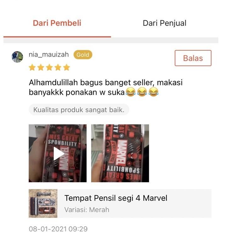 

[Z-5]2 ♫♪] Tempat Pensil segi 4 Marvel-banyak diminati