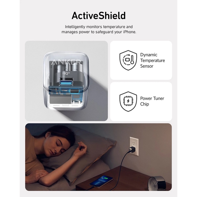 Nano Pro - Single USB-C Port Charger (20W Max) - ANKER A2637 - 511