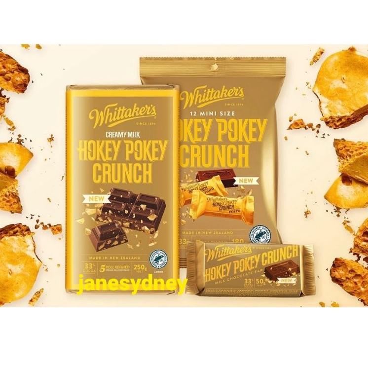 

Murah.. New Zealand Whittaker's Chocolate Block Hokey PokeyCreamy Milk White Chocolate Berry Biscuit Dark Ghana Peppermint Peanut Butter Hazelnut Almond Gold Fruit & Nut Cokelat Whittakers Coklat Impor Varian 200g Blok 50g Bar 45g Slab W0C