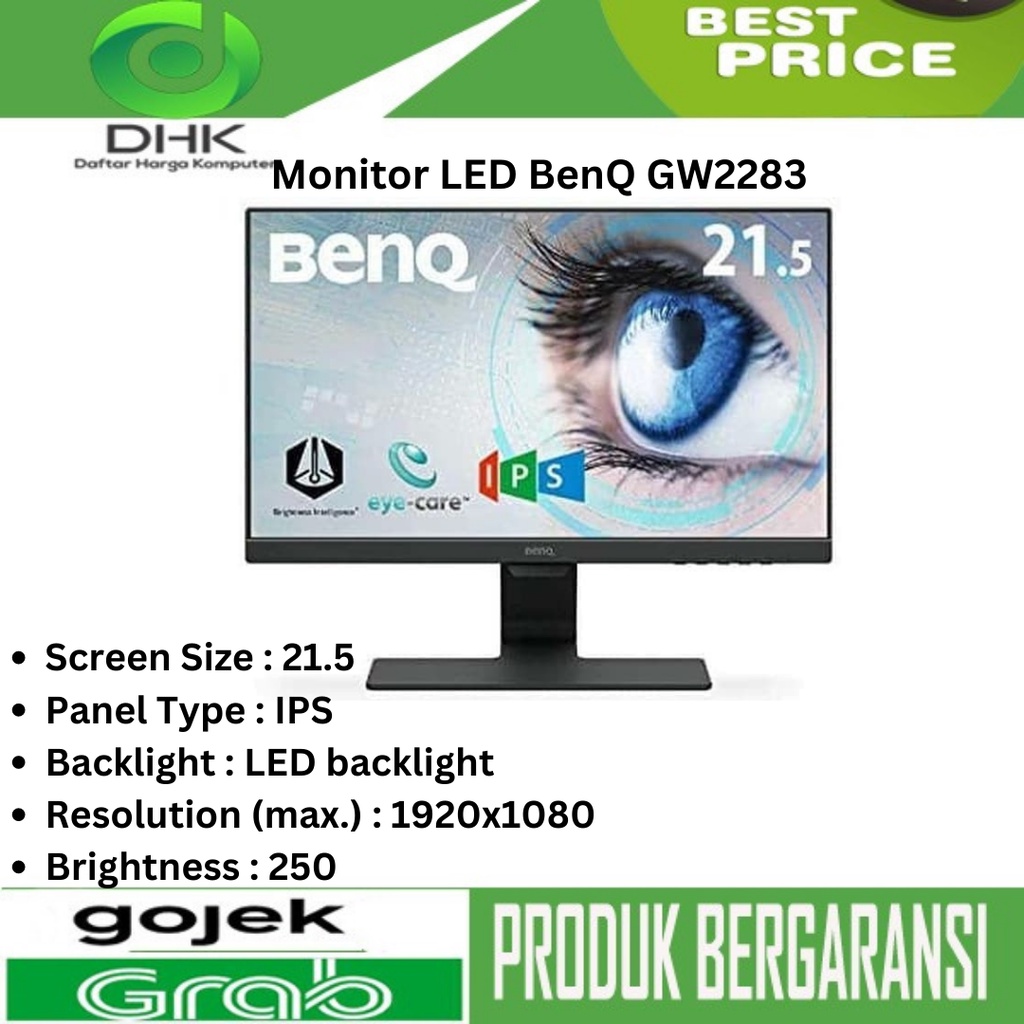 Monitor LED BenQ GW2283 IPS Full HD HDMI