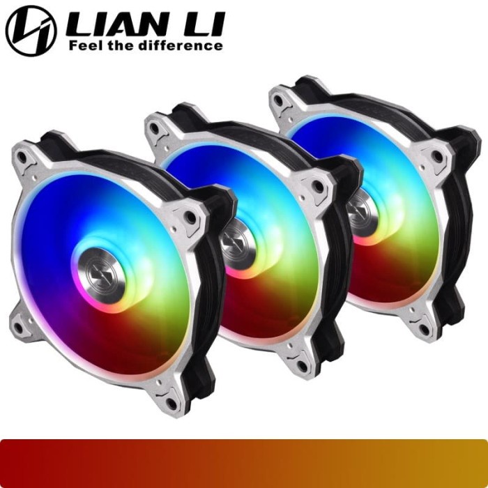 Lian Li - Bora Digital Space Grey A-RGB Fan (3 Pcs)