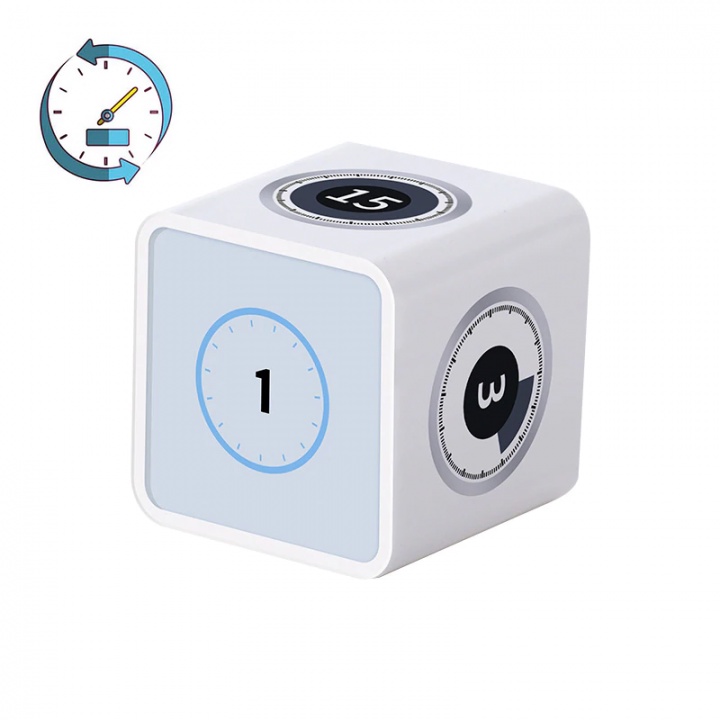 918 AMINNO FB-30018 Mini Rechargable Cubic Gyroscope Timer For Daily Use