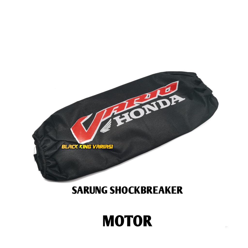 Sarung Shockbreaker Belakang Motor Cover Shock Belakang Pelindung Shock Breaker Motor Anti Air Universal Tutup Shock Belakang