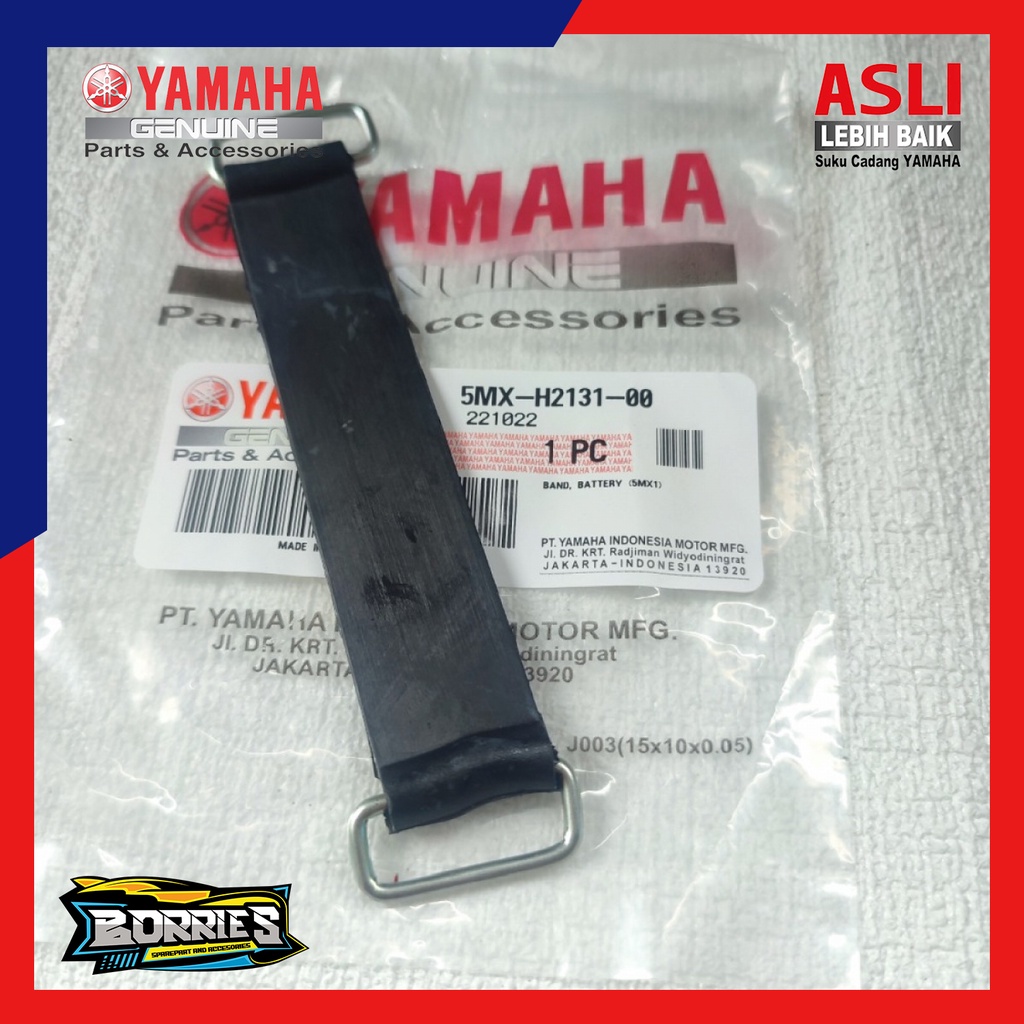 Karet sabuk aki Pegangan Aki Mio Nouvo Z Lele Byson Karbu Lama Injeksi Fi Original Ygp 5MX-H2131-00