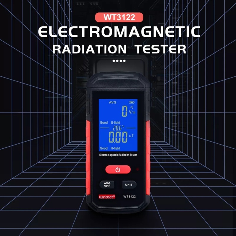 Zzz EMF Meter Rechargeable Electromagnetic Radiation Detector Untuk Menguji Hantu, Medan, Medan Listrik