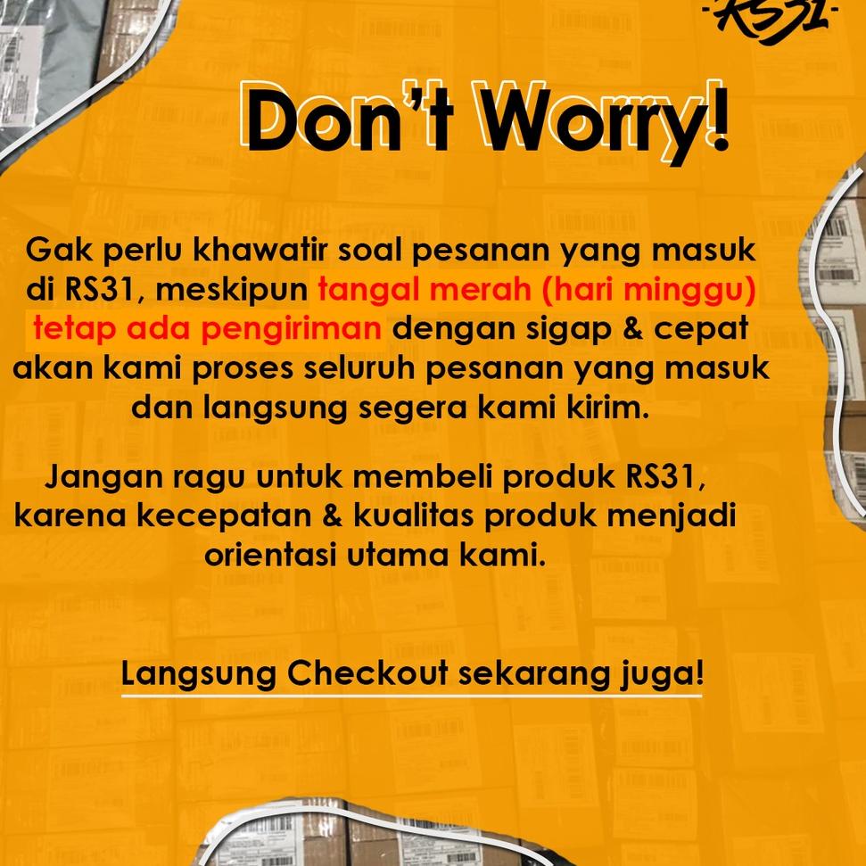(J-5-4➸) RS31 Rubbing Compound - Kompon Penghilang Baret Body Mobil/Poles Bodi Motor, Helm Kaca Gore