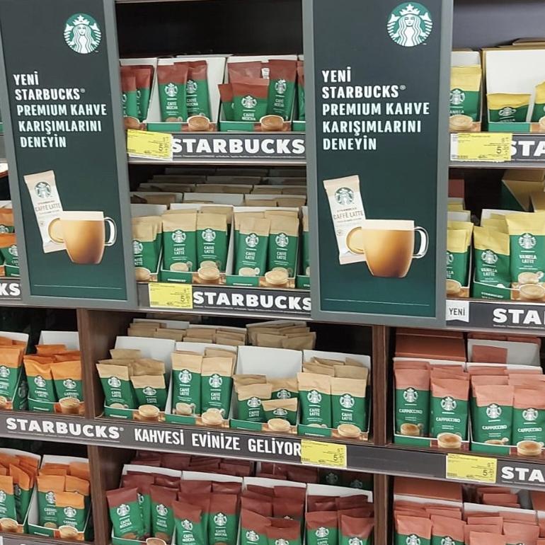 

K-8I☎) Starbucks Premium Instant Coffee sachet turkey kopi turki terviral