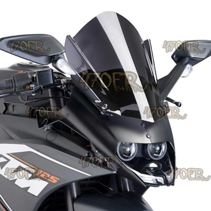 windshield KTM RC 200 , 250 . visor KTM RC