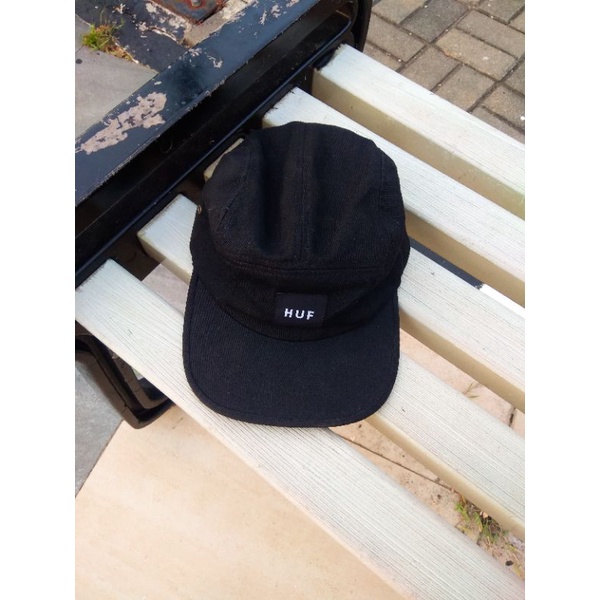 TOPI HAT CAP HUF 5 PANEL SECOND BRAND ORIGINAL