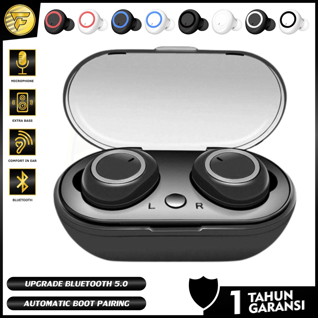 TWS-5 earphone Bluetooth HIFI BASS Stereo music telfon gaming daily wireless headset Smart Touch with mic TWS5