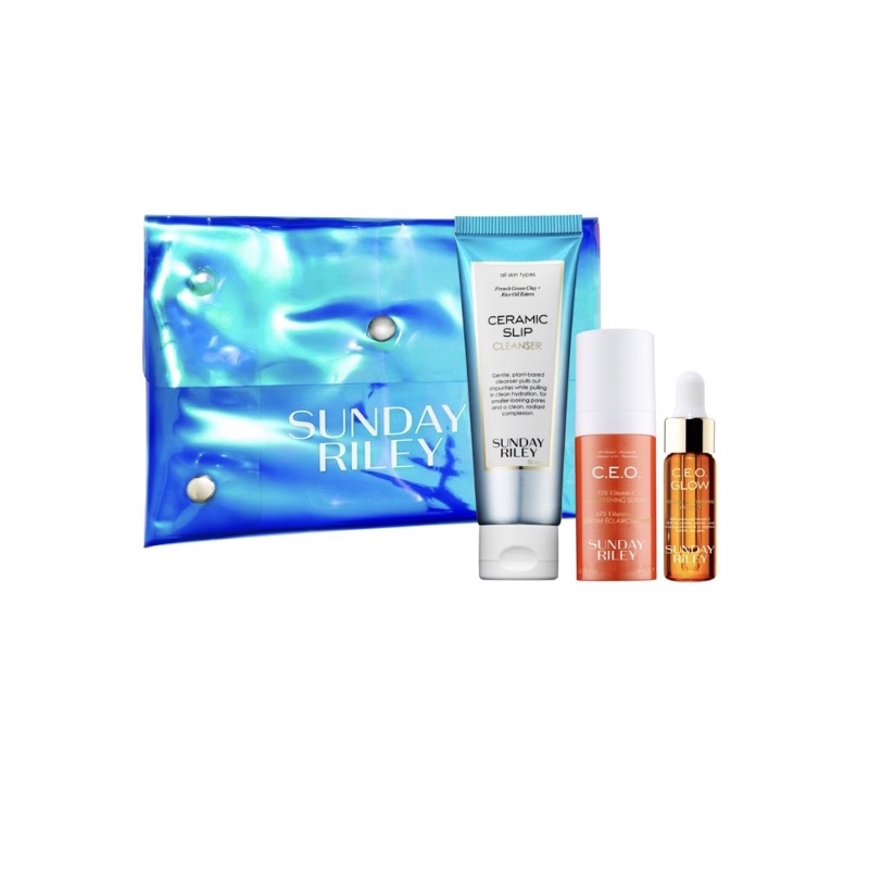 Sunday Riley CEO Glow Vitamin C Morning Skin Care Set