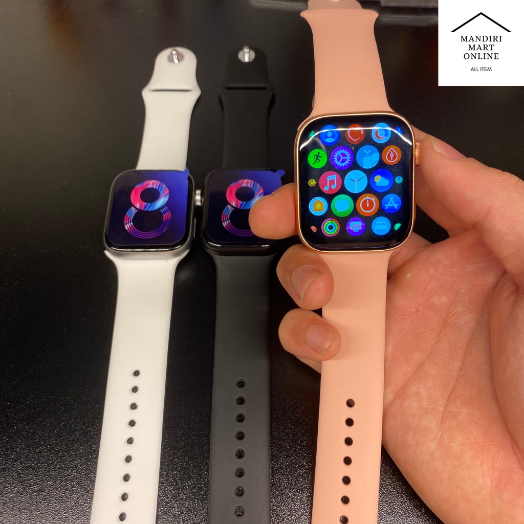 Smartwatch Series 8 Full Layar 1.93inch Bluetooth Call Pemantau Kesehatan