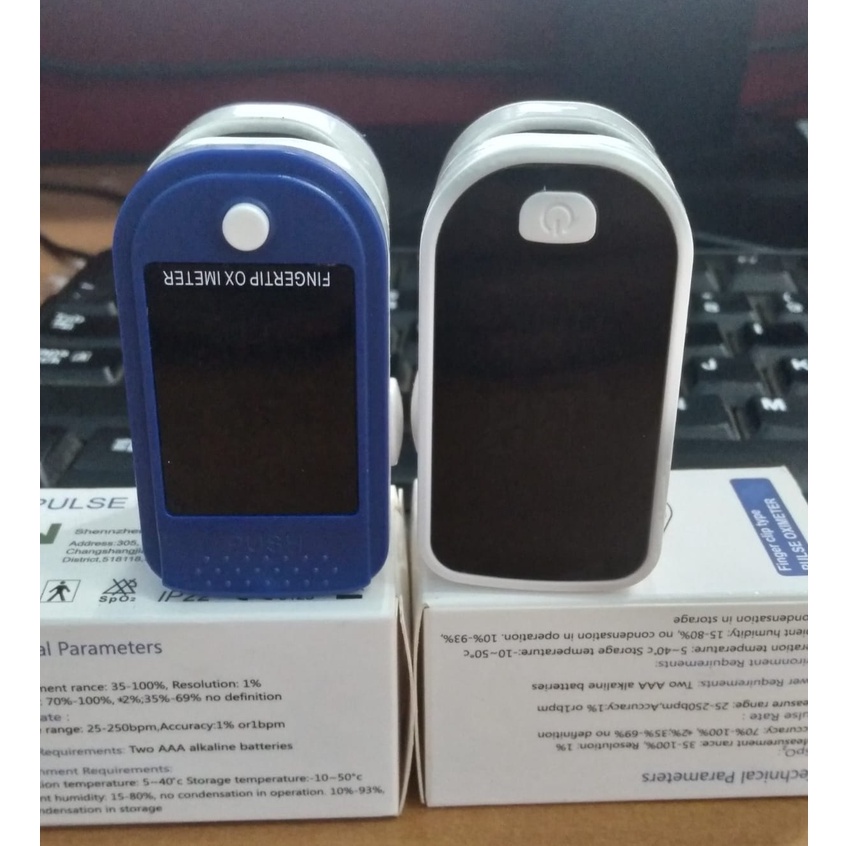 OXIMETER FINGERTIP PULSE LK87 AB-88 Alat Ukur Kadar Oksigen Pengukur Detak Jantung Oxymeter SPO2 LED