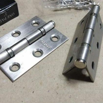Top Sale ENGSEL TIPIS STAINLESS STELL 2" SOLIGEN/ ENGSEL JENDELA LEMARI
