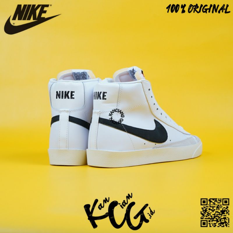 Sneakers Blazer Mid Vintage 77 White Black'''-+