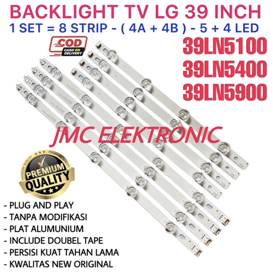 BACKLIGHT TV LED LG 39 INCH 39LN5100 39LN5400 39LN5900 LAMPU BL 39 INCH LG 39LN 5100 5400 9K