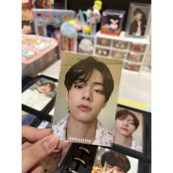 [OFFICIAL] BTS Taehyung V BE Pajama Photocard PC MPC