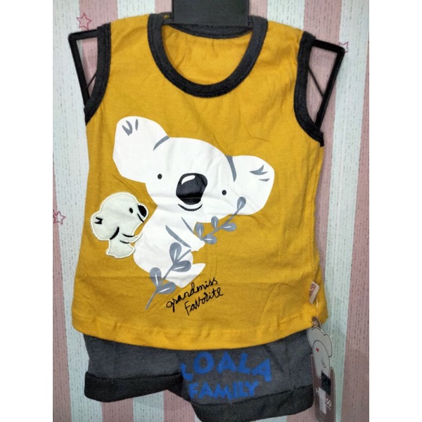 setelan baju anak cowok import