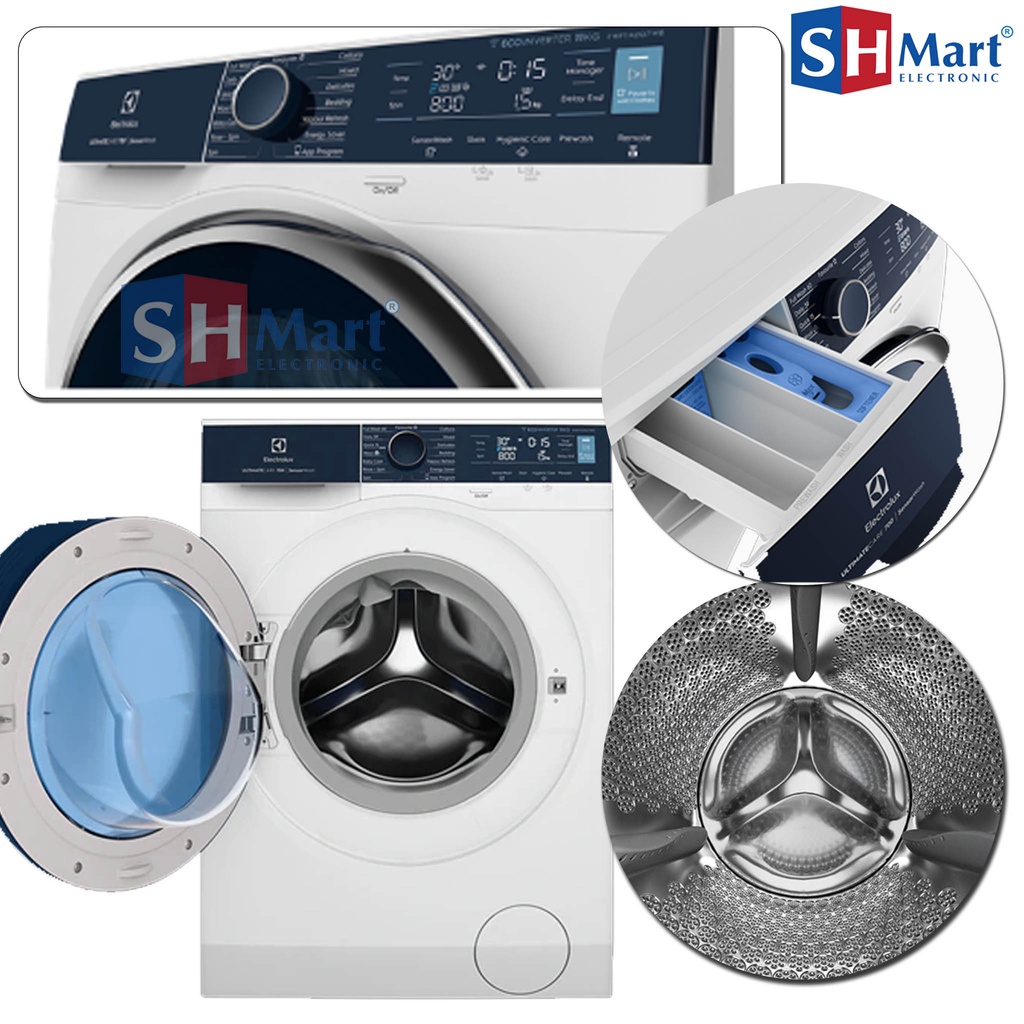 PROMO !! MESIN CUCI FRONT LOADING 11 KG ELECTROLUX EWF1141R9WB / EWF-1141R9WB GARANSI RESMI