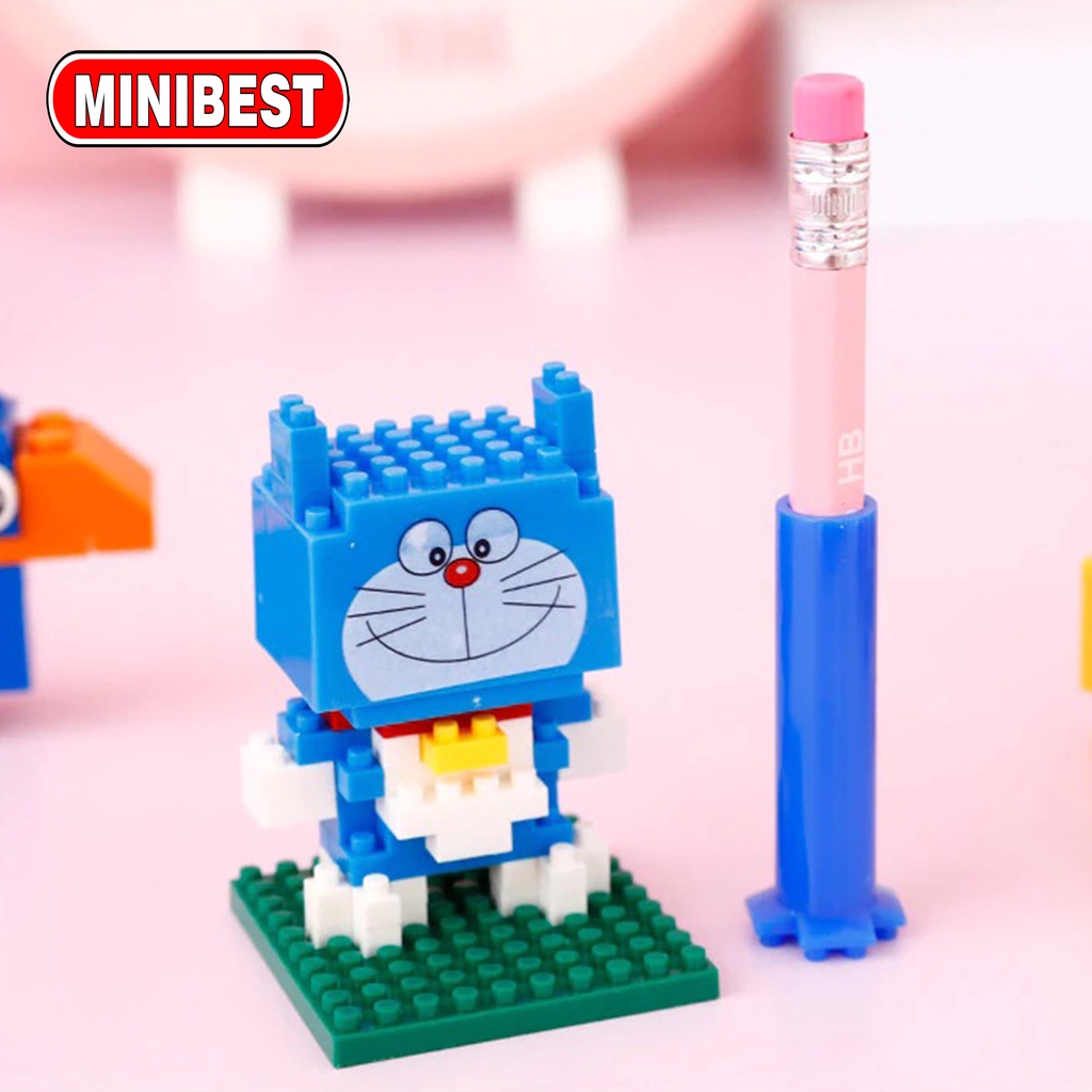 [MB] Serutan Lego / Hiasan Pensil Karakter Balok Susun