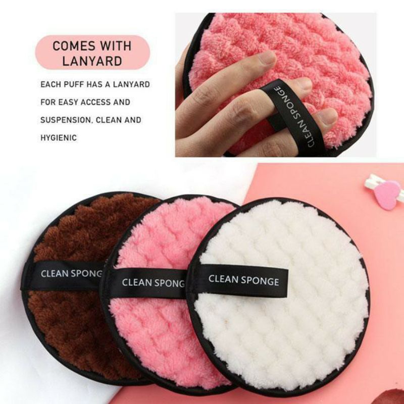 Sponge Pembersih Makeup - Sensitif Freandly